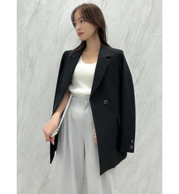 dazzlin「ベルト付きテーラードジャケット」|テーラードジャケット|
