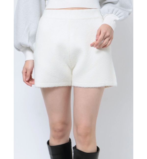 dazzlin「ニットショートパンツ」|その他|オフホワイト