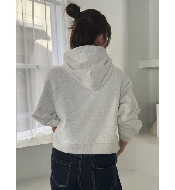 dazzlin「【CALNAMURコラボ】ロゴショートフーディ」|スウェット・ジャージ|