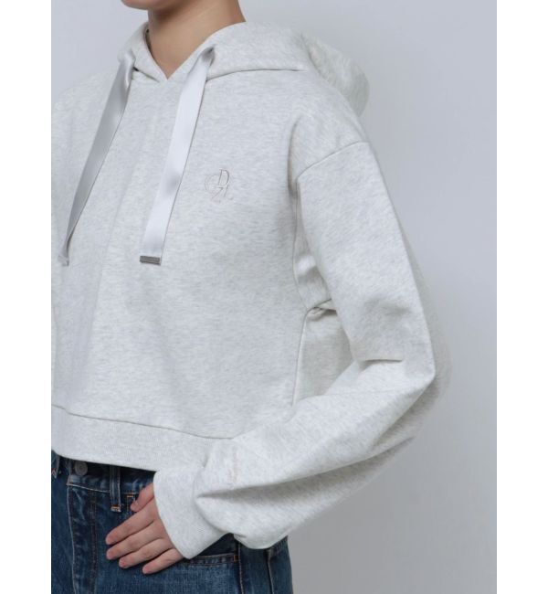 dazzlin「【CALNAMURコラボ】ロゴショートフーディ」|スウェット・ジャージ|