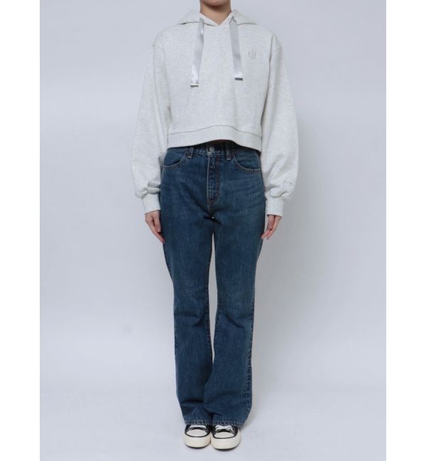 dazzlin「【CALNAMURコラボ】ロゴショートフーディ」|スウェット・ジャージ|