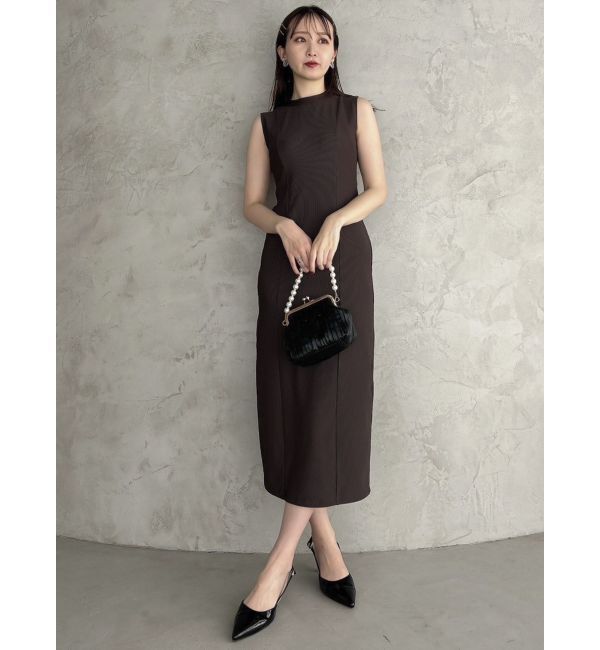 dazzlin「コルセットチュールビスチェ付カットワンピース」|ワンピース|