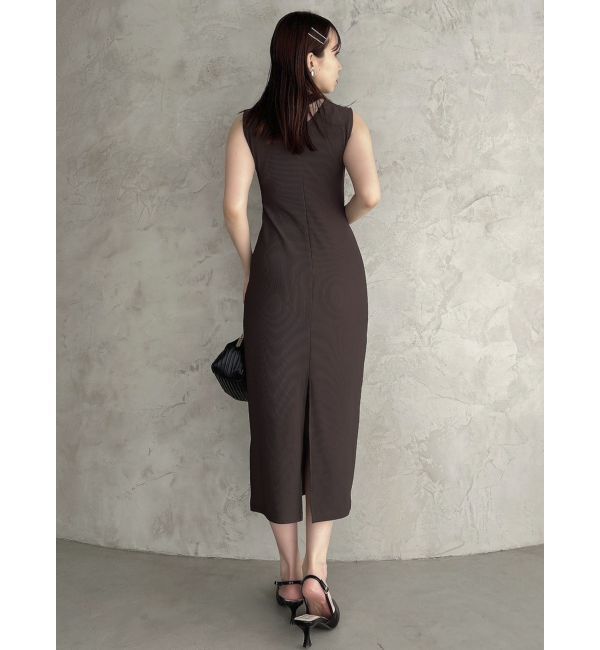 dazzlin「コルセットチュールビスチェ付カットワンピース」|ワンピース|