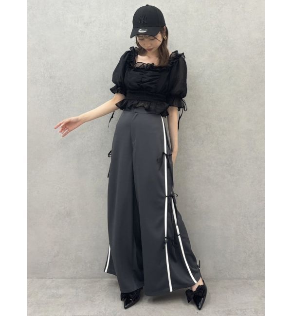 dazzlin「サイドリボントラックパンツ」|その他|