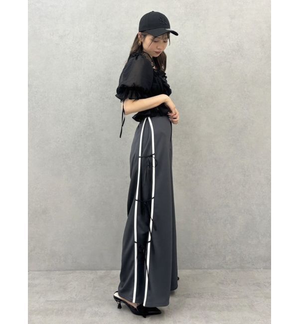 dazzlin「サイドリボントラックパンツ」|その他|