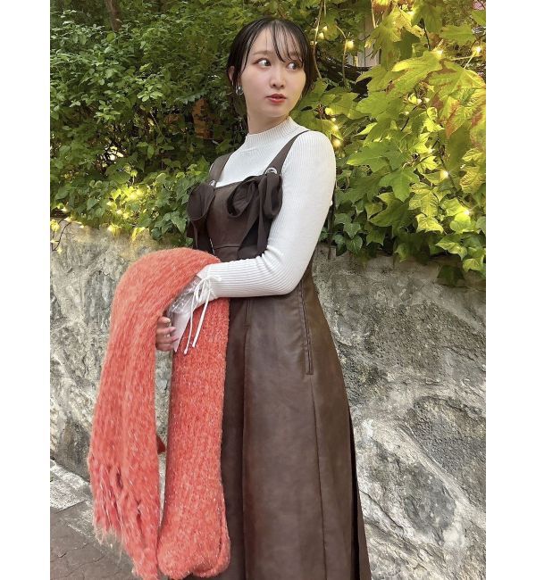 dazzlin「フロントツインリボンジャンスカ」|ワンピース|