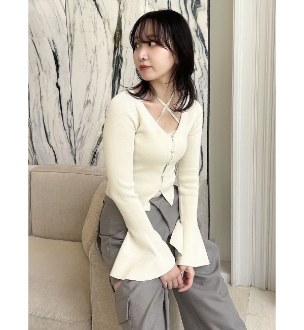 dazzlin「カーデタイトトップス」|ニット・セーター|