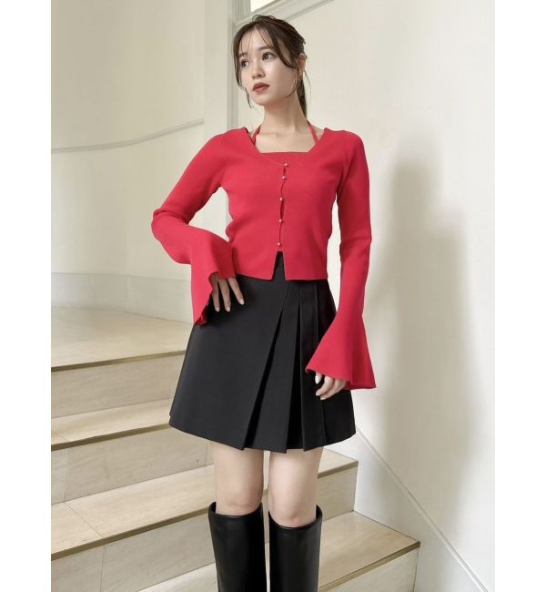 dazzlin「カーデタイトトップス」|ニット・セーター|