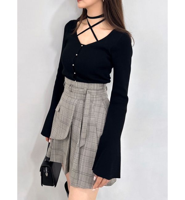 dazzlin「カーデタイトトップス」|ニット・セーター|