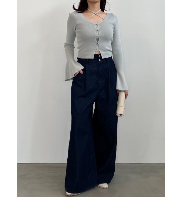 dazzlin「カーデタイトトップス」|ニット・セーター|