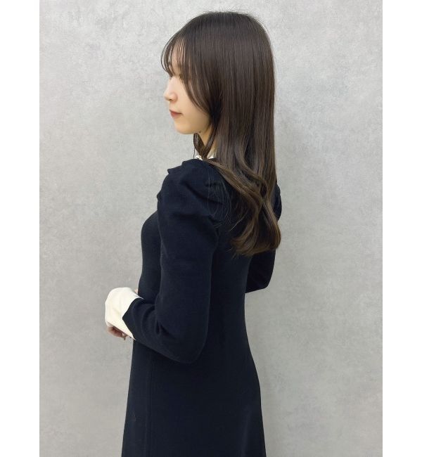 dazzlin「オーナメントカラーニットワンピース」|ワンピース|