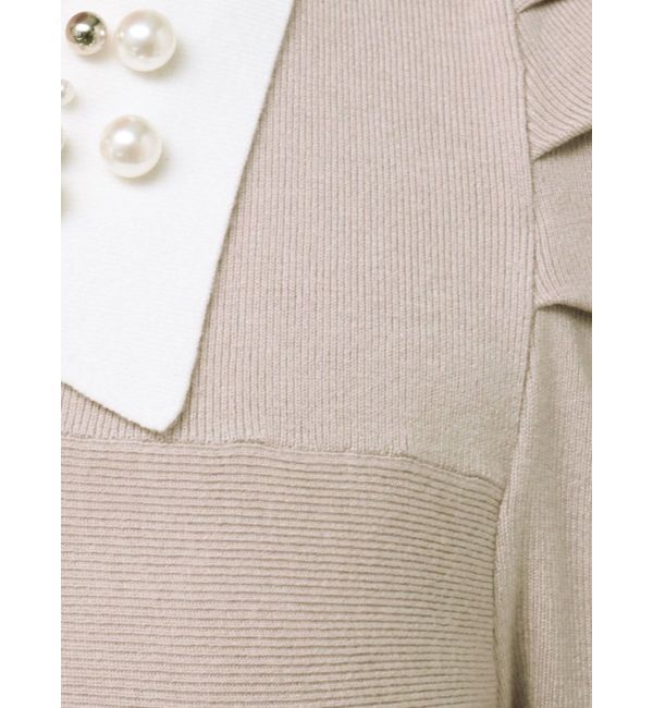 dazzlin「オーナメントカラーニットワンピース」|ワンピース|