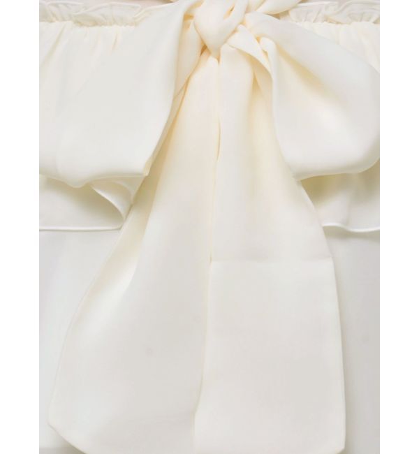 dazzlin「レースフラワーケープボウタイブラウス」|シャツ・ブラウス|