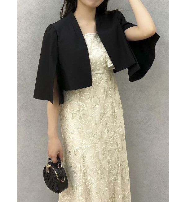 dazzlin「チュール刺繍マーメイドドレス」|ワンピース|