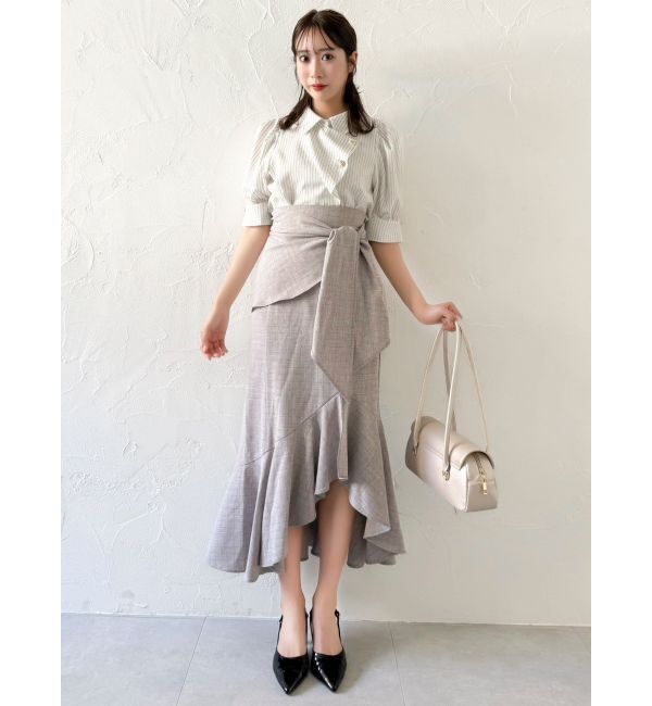 dazzlin「マルチボタンデザインブラウス」|シャツ・ブラウス|