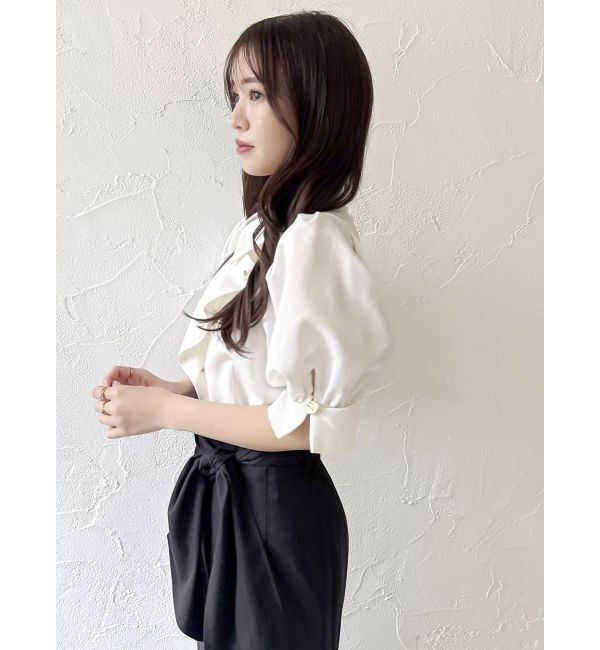 dazzlin「マルチボタンデザインブラウス」|シャツ・ブラウス|