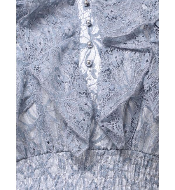 dazzlin「【WEB限定】バックリボンレースノースリワンピース」|ワンピース|