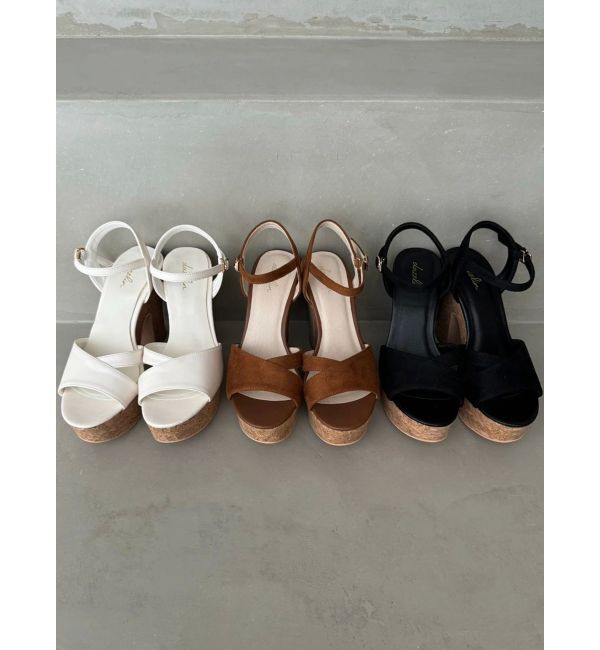 dazzlin「【復刻】コルクヒールサンダル」|サンダル|