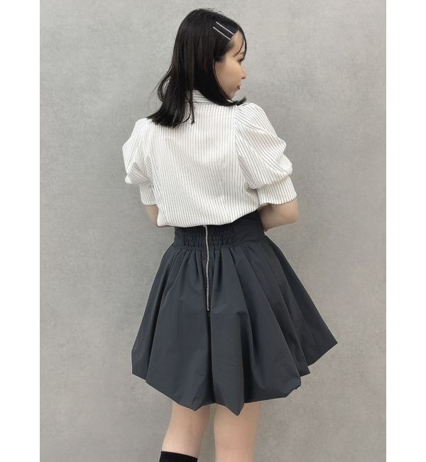 dazzlin「【再生産/新色登場】マルチボタンデザインブラウス」|シャツ・ブラウス|