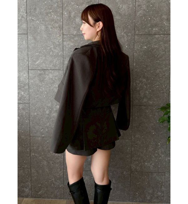 dazzlin「【セットアップ対応】テーラーショートジャケット」|テーラードジャケット|