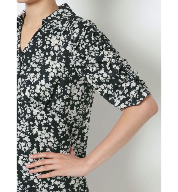 EMODA「シャツカラーフレアワンピース」|ワンピース|