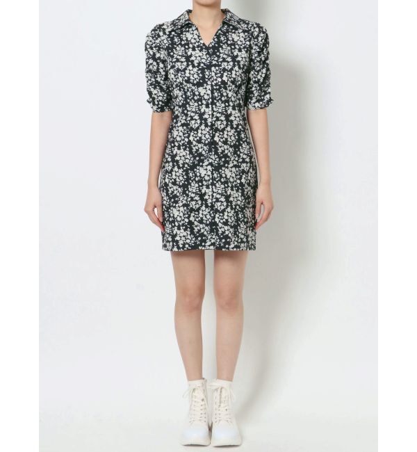 EMODA「シャツカラーフレアワンピース」|ワンピース|