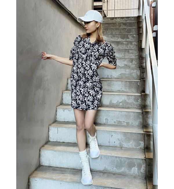 EMODA「シャツカラーフレアワンピース」|ワンピース|