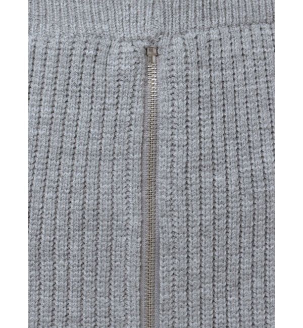 EMODA「ジップマキシリブスカート」|スカート|