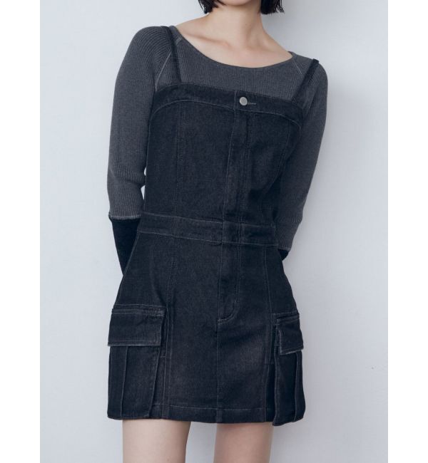EMODA「2WAY レングスデニムワンピース」|ワンピース|