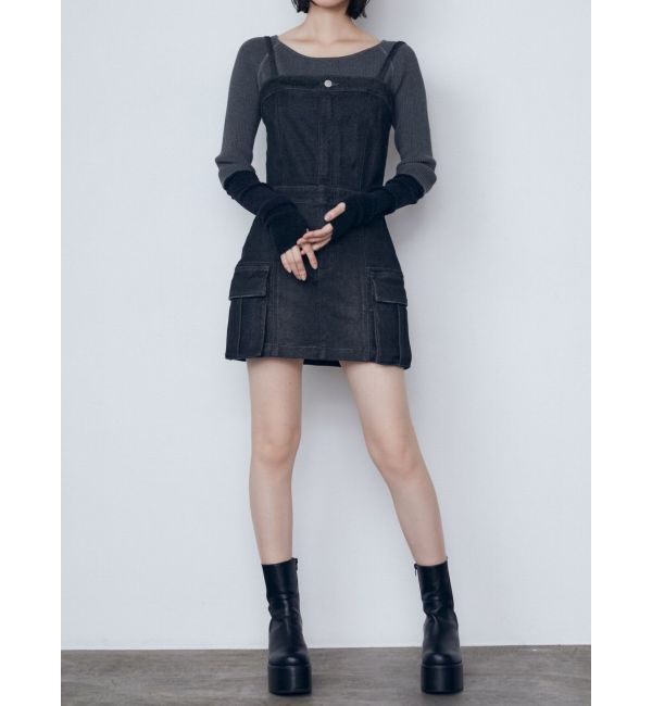 EMODA「2WAY レングスデニムワンピース」|ワンピース|