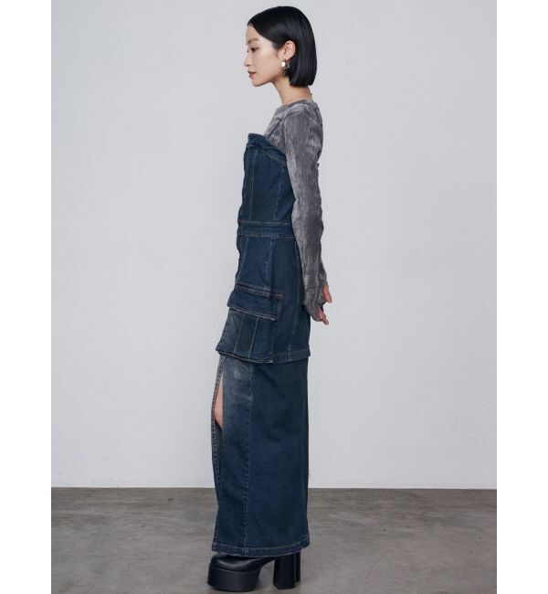 EMODA「2WAY レングスデニムワンピース」|ワンピース|
