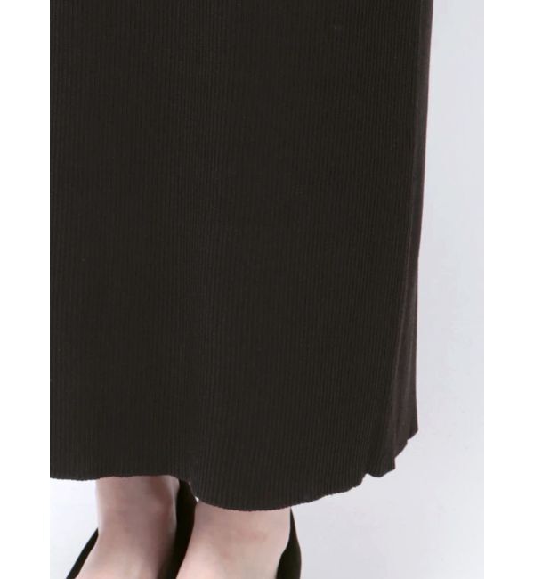 MERCURYDUO「ショートトップスセット配色ニットワンピース」|ワンピース|