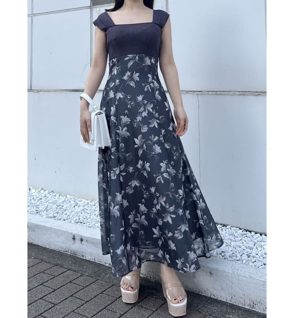 MERCURYDUO「ベアニットドッキングコルセットワンピース」|ワンピース|