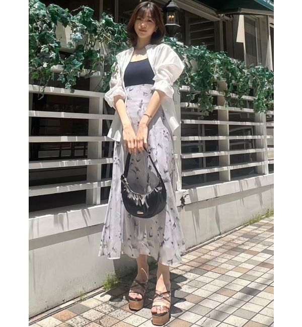 MERCURYDUO「ベアニットドッキングコルセットワンピース」|ワンピース|