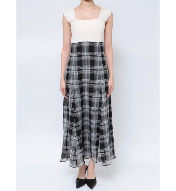 MERCURYDUO「ベアニットドッキングコルセットワンピース」|ワンピース|