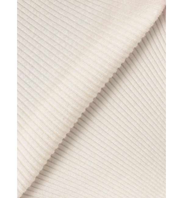 MERCURYDUO「ファーショルダーカットアウトニットワンピース」|ワンピース|