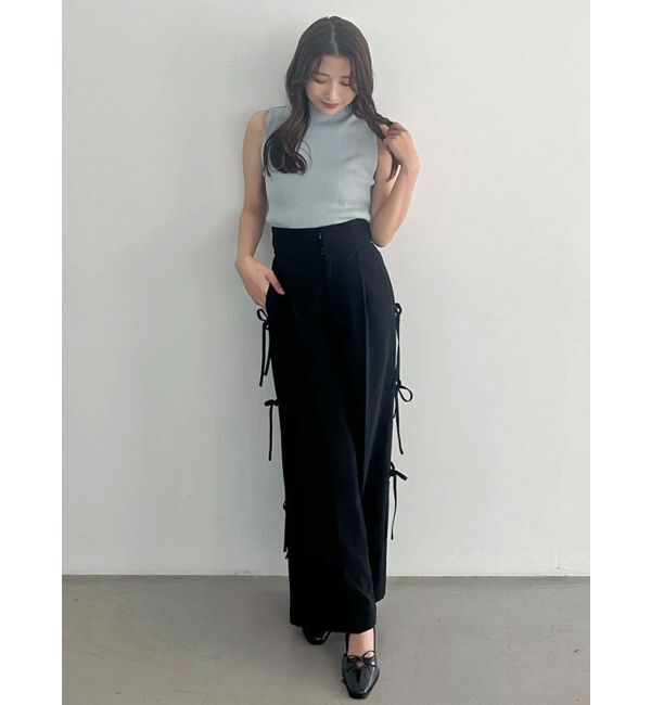 MERCURYDUO「【追加生産/新色追加】ノースリーブニット」|ニット・セーター|