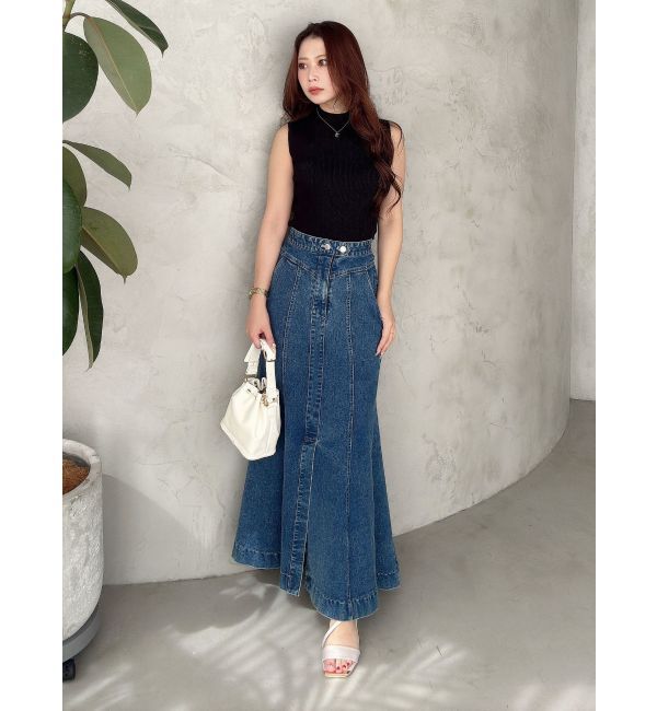 MERCURYDUO「【追加生産/新色追加】ノースリーブニット」|ニット・セーター|