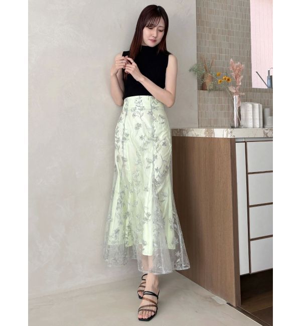 MERCURYDUO「【追加生産/新色追加】ノースリーブニット」|ニット・セーター|