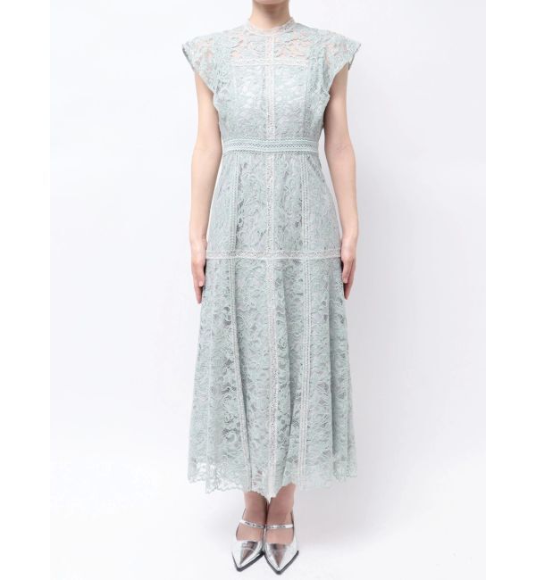 MERCURYDUO「レースハイネックワンピース」|ワンピース|