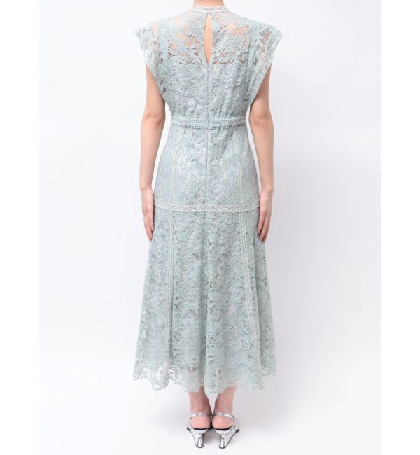 MERCURYDUO「レースハイネックワンピース」|ワンピース|