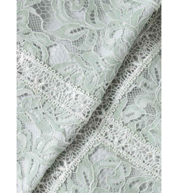 MERCURYDUO「レースハイネックワンピース」|ワンピース|