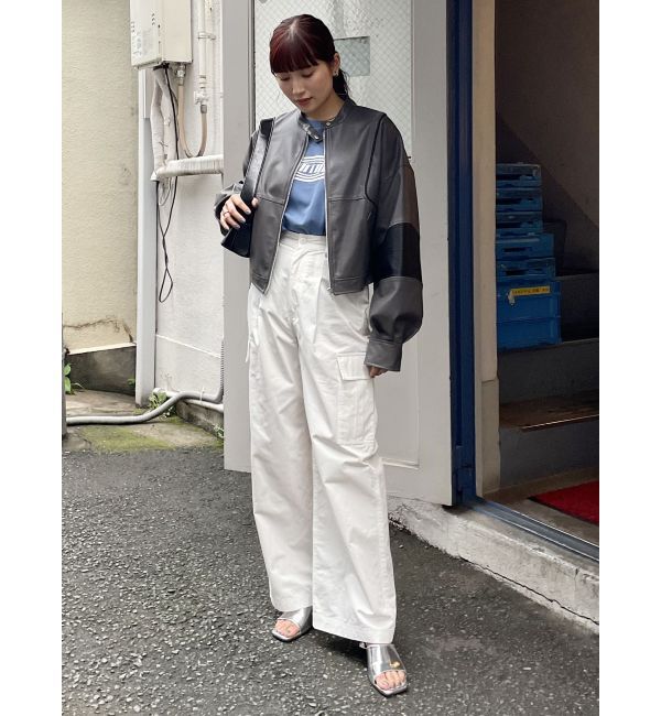 MURUA「サイドカットカーゴパンツ」|カーゴ|