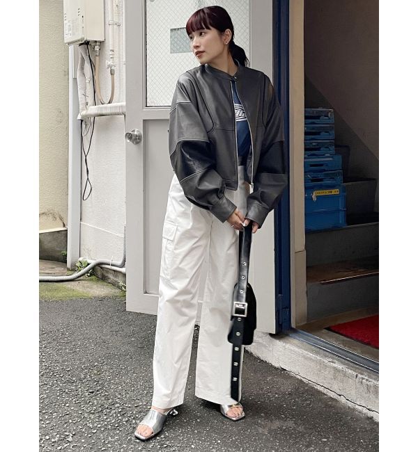 MURUA「サイドカットカーゴパンツ」|カーゴ|