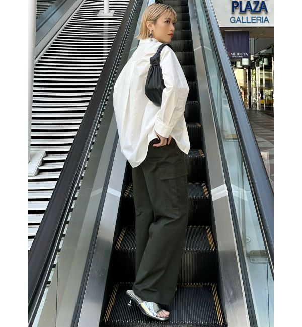 MURUA「サイドカットカーゴパンツ」|カーゴ|