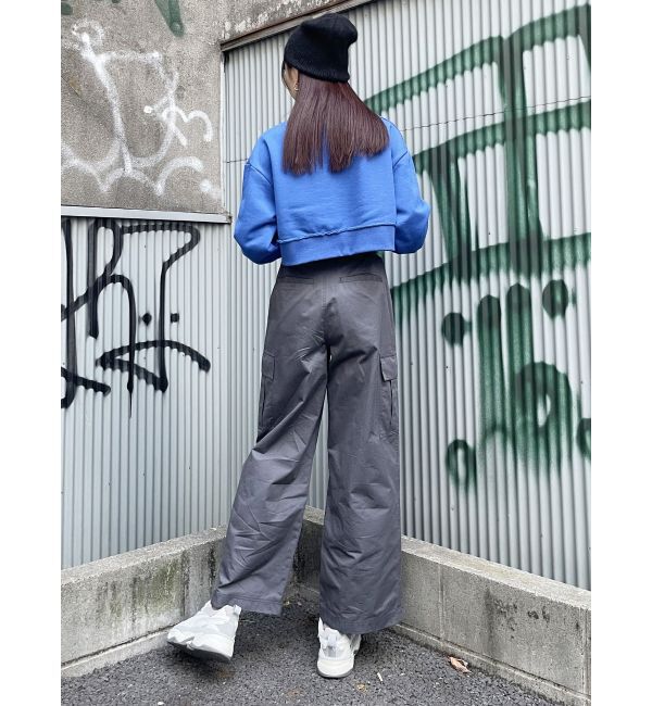 MURUA「サイドカットカーゴパンツ」|カーゴ|