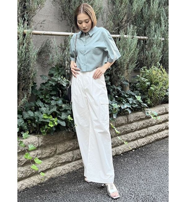 MURUA「サイドカットカーゴパンツ」|カーゴ|