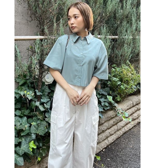 MURUA「サイドカットカーゴパンツ」|カーゴ|