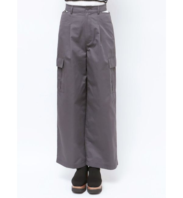 MURUA「サイドカットカーゴパンツ」|カーゴ|