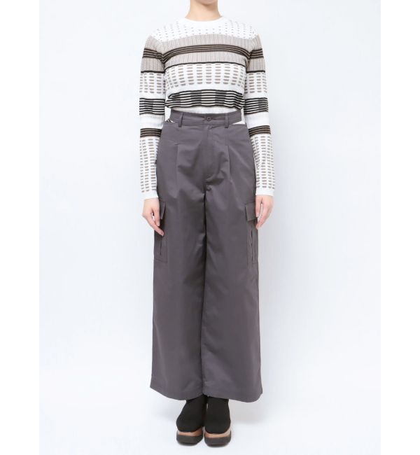MURUA「サイドカットカーゴパンツ」|カーゴ|